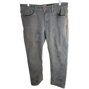 Weatherproof Men's Black Fleece Lined Jeans 36x30‎